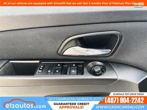 Used 2015 Chevrolet Cruze LTZ w/ Sun, Sound and Sport Package FWD image 23