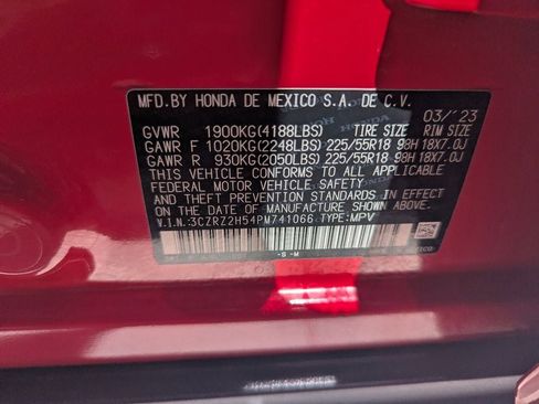 Certified 2023 Honda HR-V Sport image 32