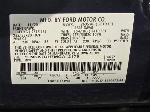 Used 2021 Ford Explorer XLT w/ Equipment Group 202A image 23