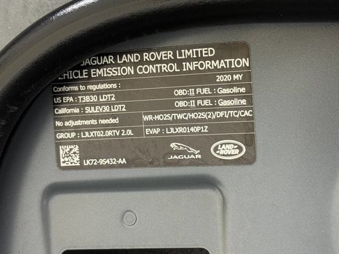 Used 2020 Land Rover Range Rover Evoque First Edition image 88