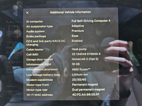 Used 2023 Tesla Model S Plaid AWD/4WD image 3