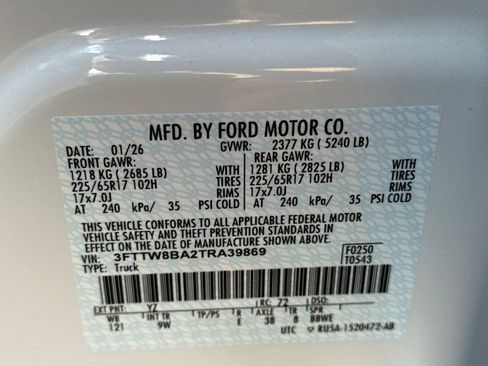 New 2026 Ford Maverick XL image 33