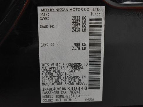 Used 2024 Nissan Altima 2.5 SV AWD/4WD image 40