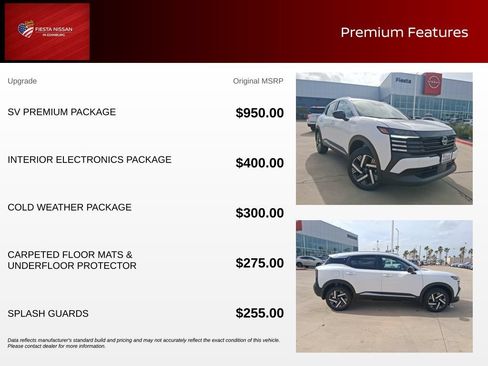 New 2026 Nissan Kicks SV w/ SV Premium Package FWD image 3