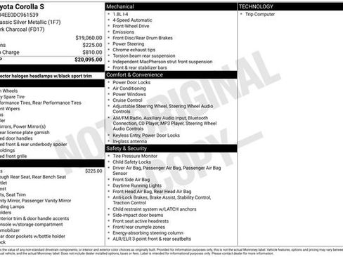 Used 2013 Toyota Corolla S image 14