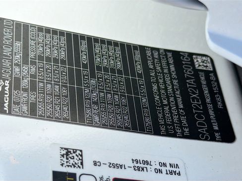 New 2026 Jaguar F-PACE R-Dynamic S image 43