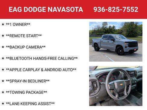 Used 2024 Chevrolet Silverado 1500 Custom image 4