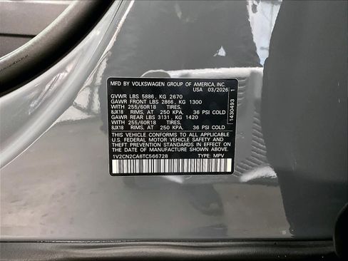 New 2026 Volkswagen Atlas Peak Edition AWD/4WD image 36