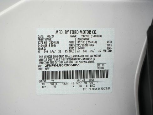 Certified 2024 Ford Edge SEL w/ Convenience Package AWD/4WD image 24