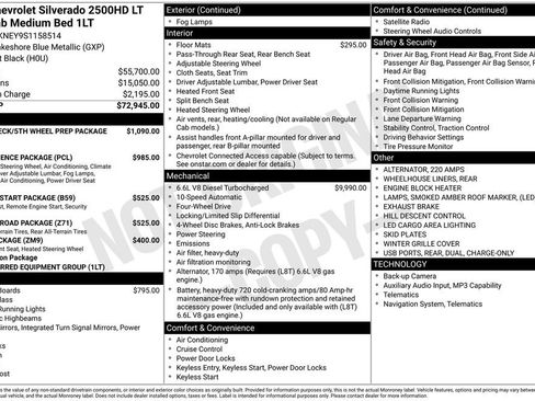Used 2025 Chevrolet Silverado 2500 LT AWD/4WD image 28