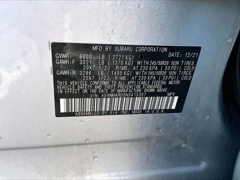 Used 2022 Subaru Ascent Touring w/ Popular Package #2A image 34