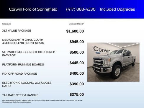 Certified 2020 Ford F250 XLT w/ XLT Value Package AWD/4WD image 6