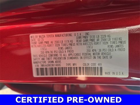 Certified 2025 MAZDA CX-50 AWD 2.5 Hybrid w/ Weather Package image 37