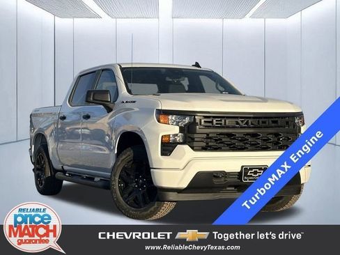 New 2026 Chevrolet Silverado 1500 Custom w/ Turbomax Blackout Package image 1