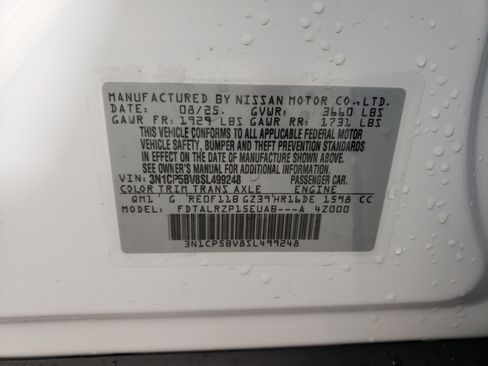 New 2025 Nissan Kicks Play S image 28