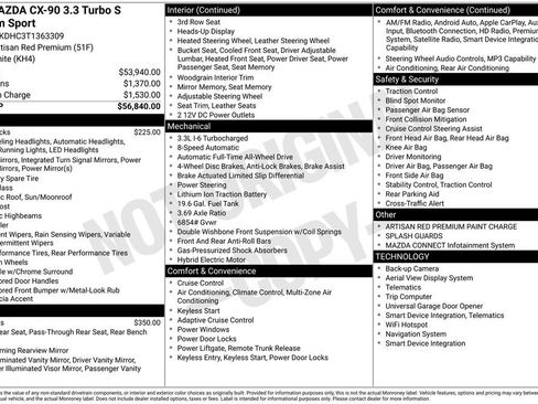 New 2026 MAZDA CX-90 3.3 Turbo S w/ Premium Package image 6