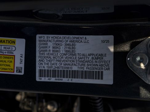 Certified 2026 Honda Civic Sport image 43