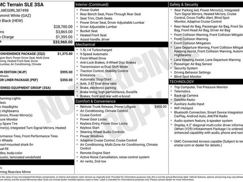 Used 2024 GMC Terrain SLE w/ Driver Convenience Package FWD image 4