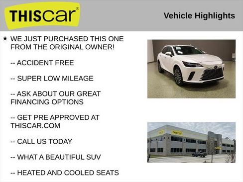 Used 2025 Lexus RX 350 Premium Plus w/ Convenience Package image 9