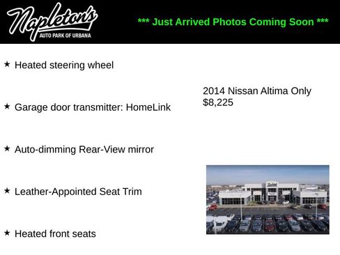 Used 2014 Nissan Altima 2.5 SL w/ Technology Package FWD image 3