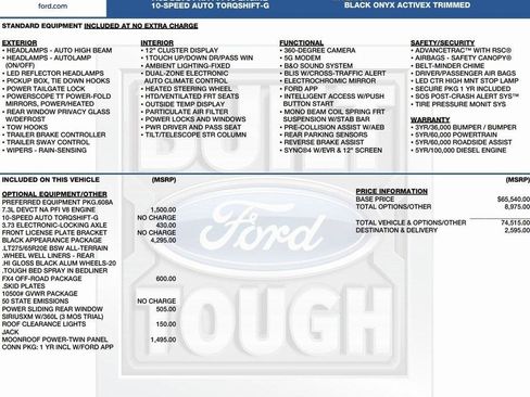 New 2026 Ford F250 Lariat w/ Black Appearance Package image 2