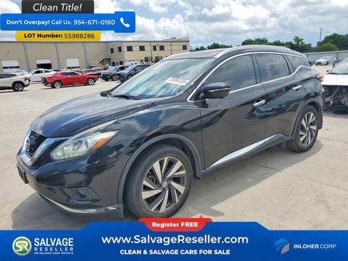 Used 2015 Nissan Murano Platinum w/ Platinum Technology Package AWD/4WD image 1