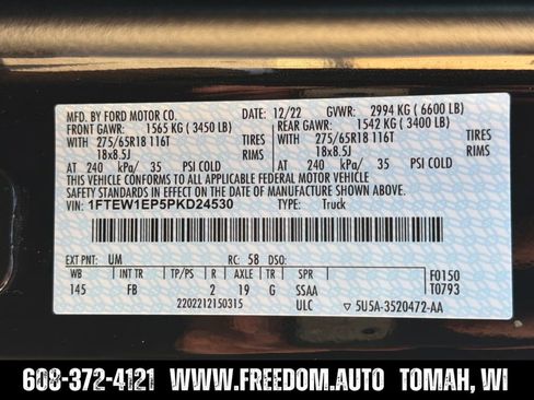 Used 2023 Ford F150 XLT w/ Equipment Group 302A High AWD/4WD image 29