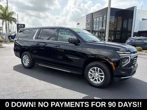 Used 2025 Chevrolet Suburban LS w/ LPO, Dark Essentials Package RWD image 1