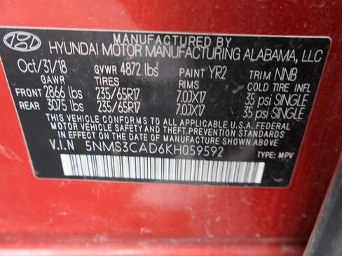 Used 2019 Hyundai Santa Fe SEL image 25