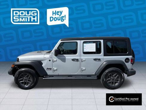Certified 2024 Jeep Wrangler Unlimited Sport AWD/4WD image 3