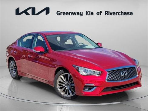 Used 2022 INFINITI Q50 Luxe w/ Cargo Package image 2