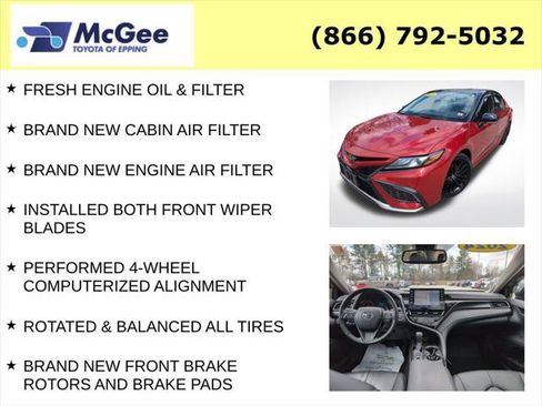 Certified 2024 Toyota Camry XSE w/ Navigation Package AWD/4WD image 15