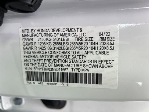 Used 2022 Honda Passport Elite image 18