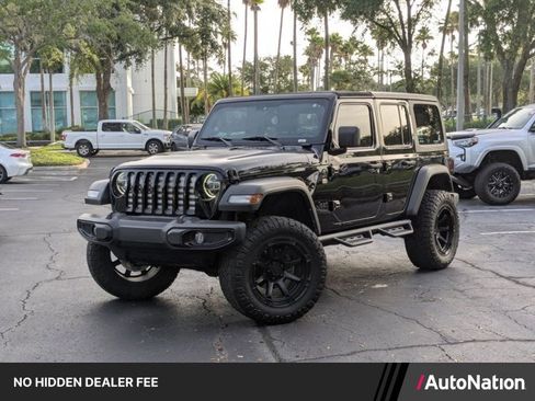 Used 2021 Jeep Wrangler Unlimited Sport AWD/4WD image 1