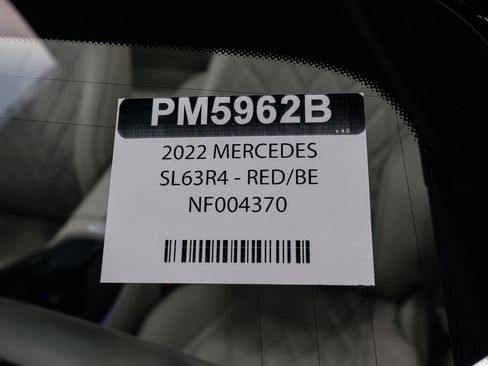 Used 2022 Mercedes-Benz SL 63 AMG 4MATIC image 43