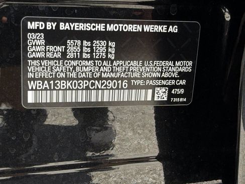 Certified 2023 BMW M550i xDrive w/ Executive Package AWD/4WD image 36