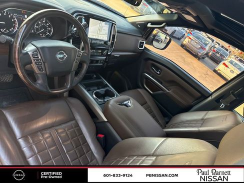 Certified 2021 Nissan Titan Platinum Reserve w/ Moonroof Package image 18