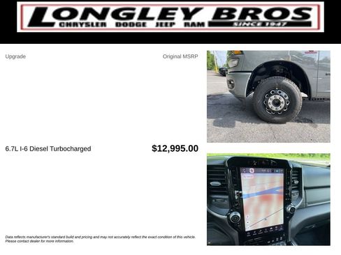 New 2026 RAM 3500 Big Horn AWD/4WD image 4
