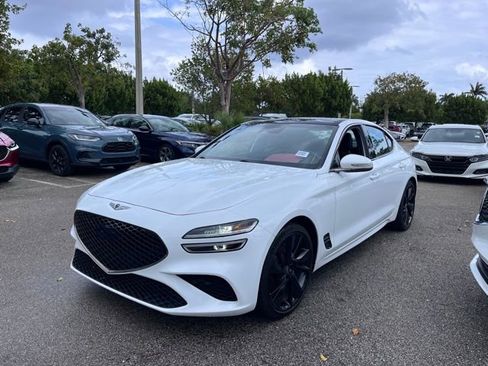 Used 2023 Genesis G70 2.0T w/ Sport Prestige Package RWD image 3