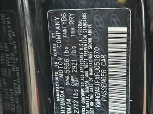 Used 2015 Hyundai Genesis 5.0 w/ Option Group 05 RWD image 20