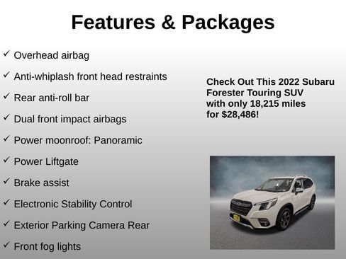 Used 2022 Subaru Forester Touring AWD/4WD image 21