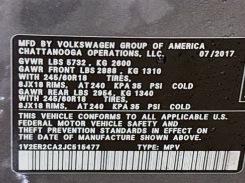 Used 2018 Volkswagen Atlas SEL FWD image 27