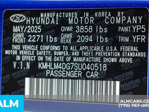 Used 2025 Hyundai Elantra Sport image 57