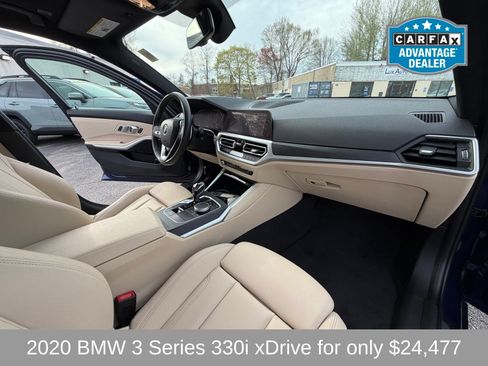 Used 2020 BMW 330i xDrive Sedan w/ Premium Package AWD/4WD image 12