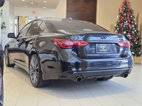 Used 2023 INFINITI Q50 Red Sport 400 w/ Black Opal Edition image 16
