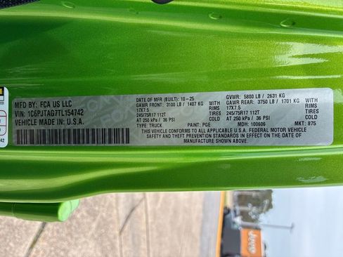 New 2026 Jeep Gladiator Sport image 30