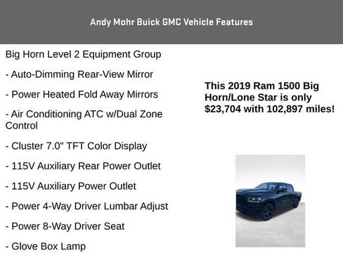 Used 2019 RAM 1500 Big Horn image 8