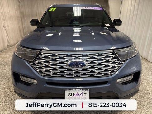 Used 2021 Ford Explorer Platinum w/ Equipment Group 601A AWD/4WD image 7