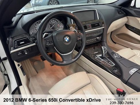 Used 2012 BMW 650i xDrive Convertible AWD/4WD image 22