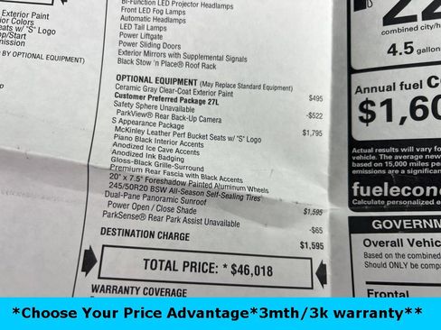 Certified 2022 Chrysler Pacifica Touring-L w/ S Appearance Package image 39